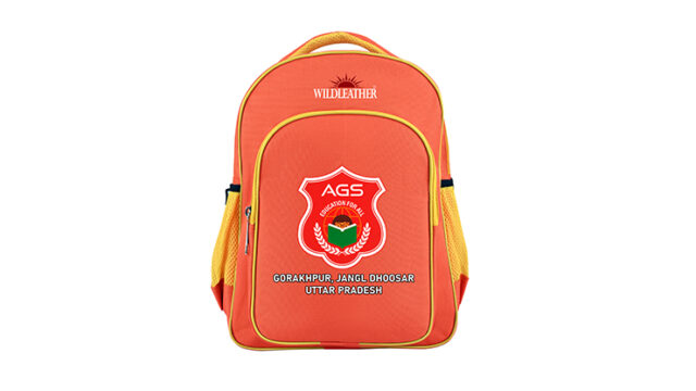 ags school kids bag front view