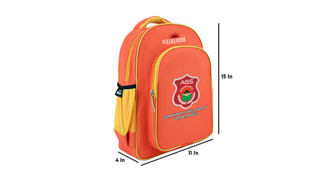 ags school kids bag side view