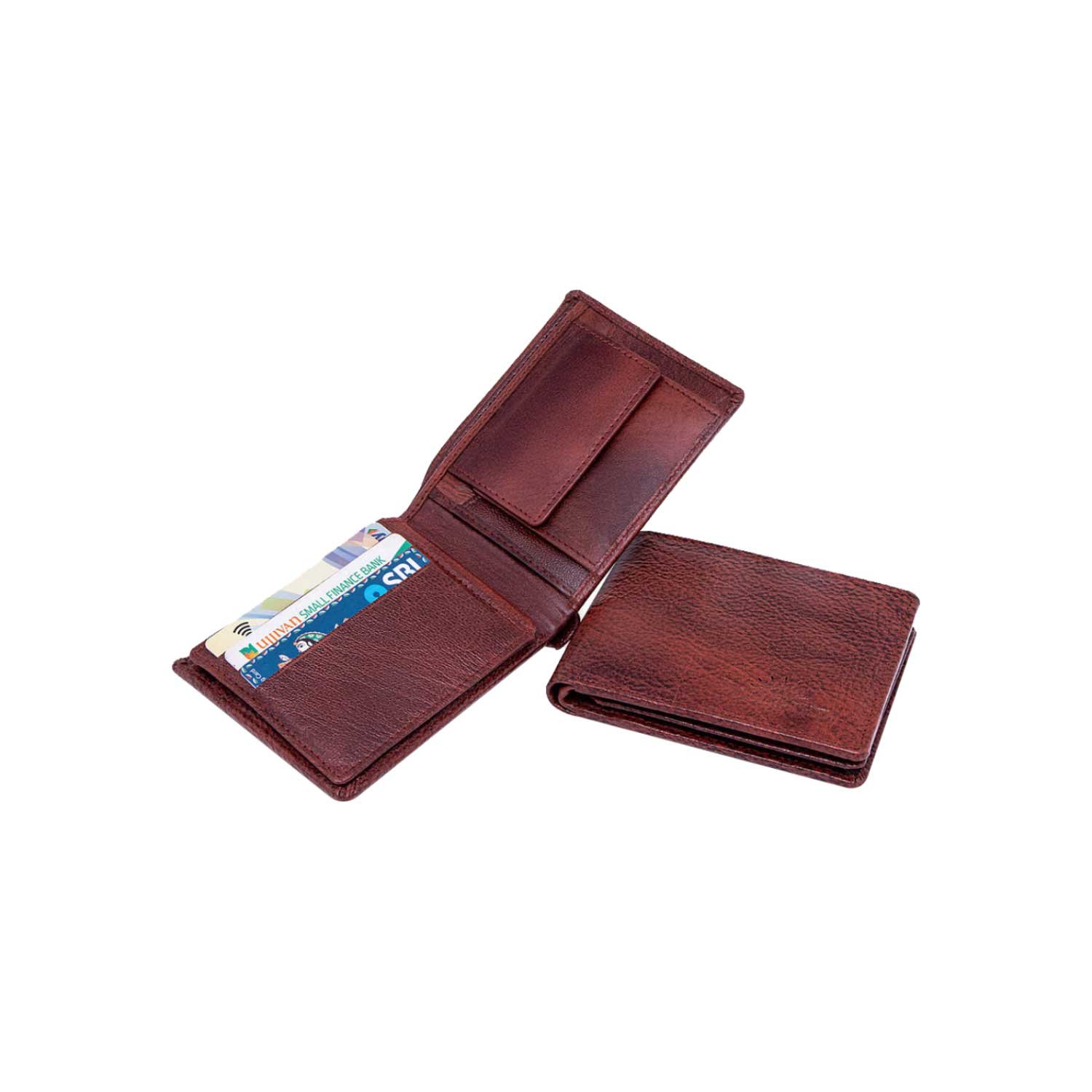 Wildleather Men's Reversible Textured Belt & Leather Bifold Wallet Gift Box Set (CMB110-101) - Image 4