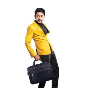 Wildleather Men's Leather Office Bag OFL117-151 Laptop Messenger Bag & Briefcase (16.5-Inch)