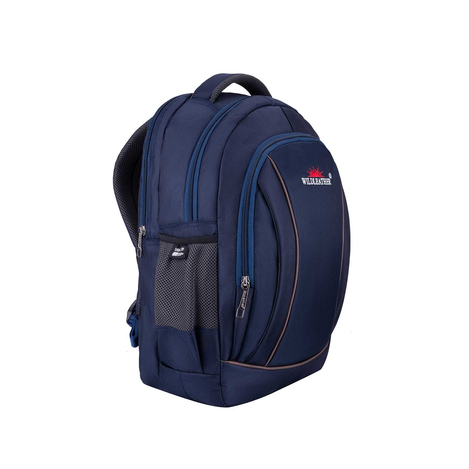 Wildleather WL105-1109 Contrast Piping Travel & Laptop Backpack (18-Inch) - Image 2