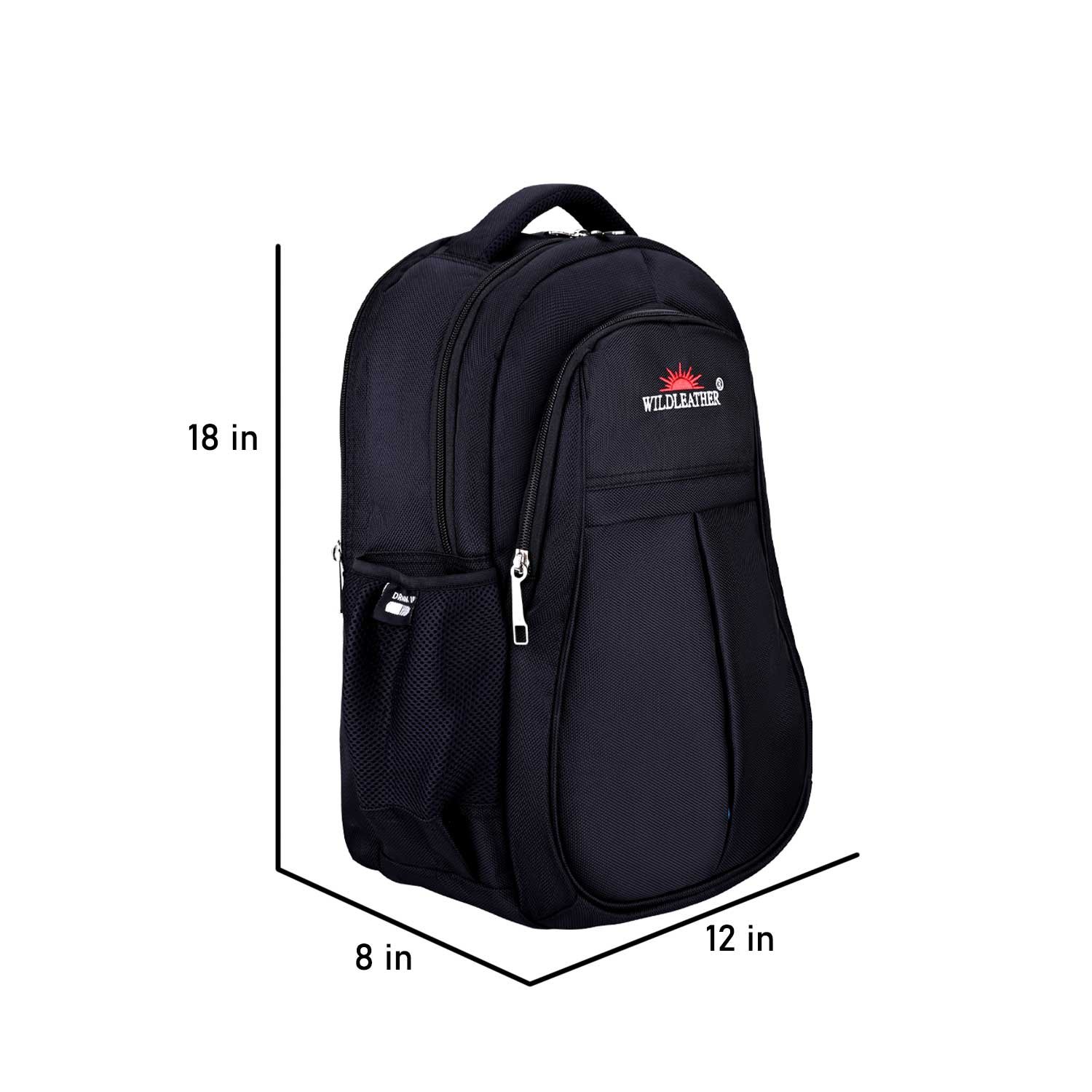 Wildleather WL105-1105 Ergonomic Casual & Travel Backpack (18-Inch) - Image 4