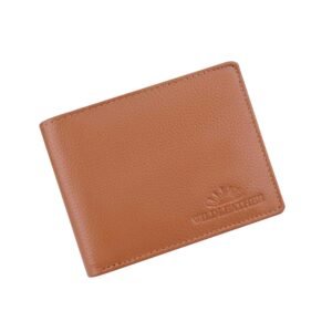 Wildleather Men's Genuine Leather Bifold Wallet (Model GWL105-280)