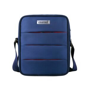 Chartered Model 624 Horizontal Stripe Non-Leather Sling Bag & Crossbody Travel Messenger Bag