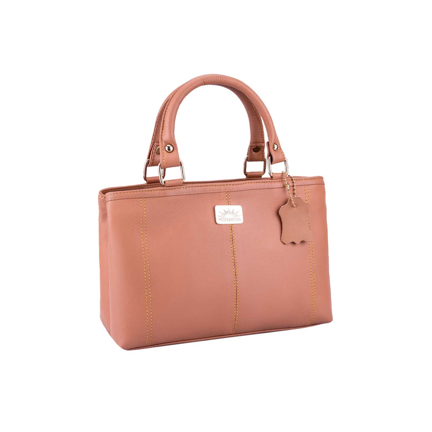Wildleather Ladies Genuine Leather Handbag & Sling Bag LSG115-2050 Stylish Top-Handle Satchel with Multi-Compartments - Image 5